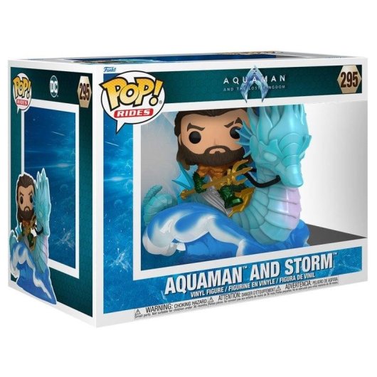 Figura Deluxe Funko Pop! Aquaman em Storm DC Comics