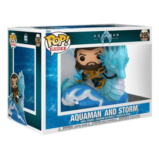 Figura Deluxe Funko Pop! Aquaman em Storm DC Comics