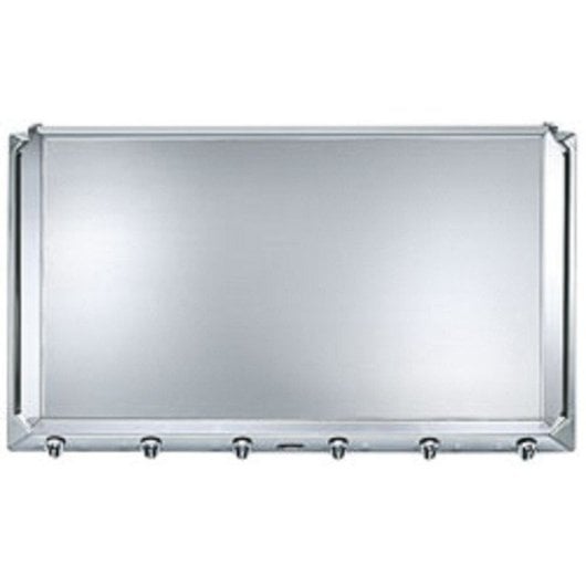 Smeg C90CX1 Tapa de Cristal para Encimera de Acero Inoxidable 90cm