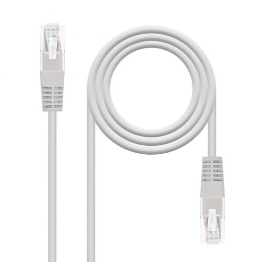 Nanocable Cable de Red Latiguillo RJ45 CAT.6 UTP AWG24 Gris 25 m