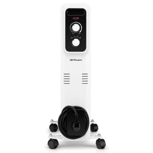 Radiateur à Huile Orbegozo RL 2000 2000W 9 Éléments Protection Antisurchauffe