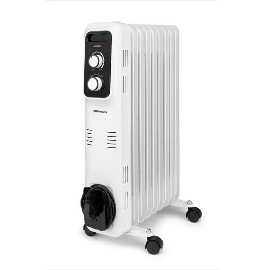 Radiateur à Huile Orbegozo RL 2000 2000W 9 Éléments Protection Antisurchauffe