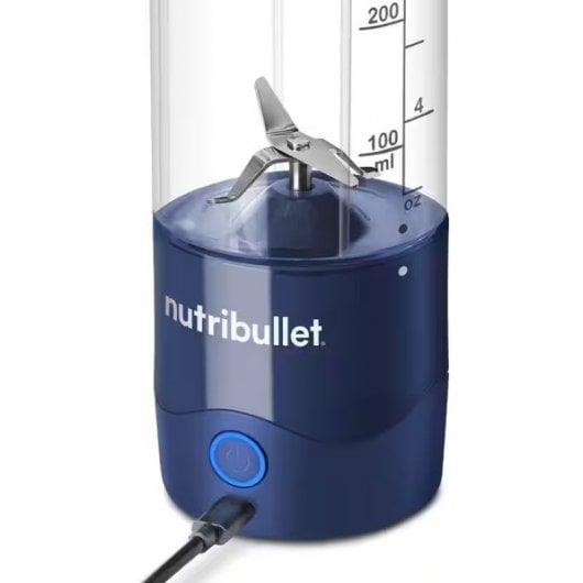 Nutribullet NBP003NBL Mixeur Portable 0,47L 15 Smoothies Bleu Foncé