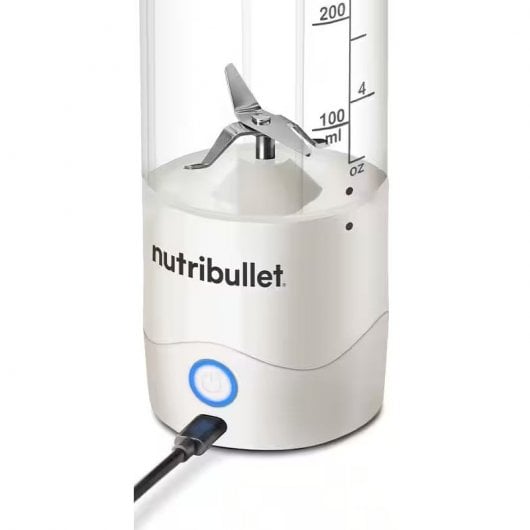 Nutribullet NBP003W Mixeur Portable 0,47L 15 Smoothies Blanc