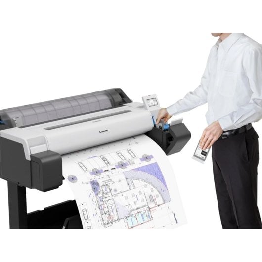 Canon imagePROGRAF TM-340 Impresora Color de Gran Formato WiFi Blanca