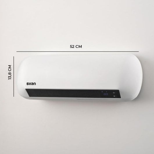 Svan SCES2000D Estufa Split 2000W Blanca