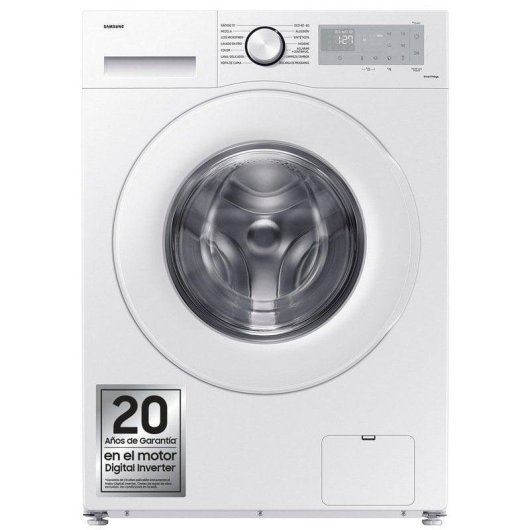 Máquina de Lavar Roupa Samsung WW90CGC04DTHEC 9 Kg 1400rpm A Branco Wi-Fi IA