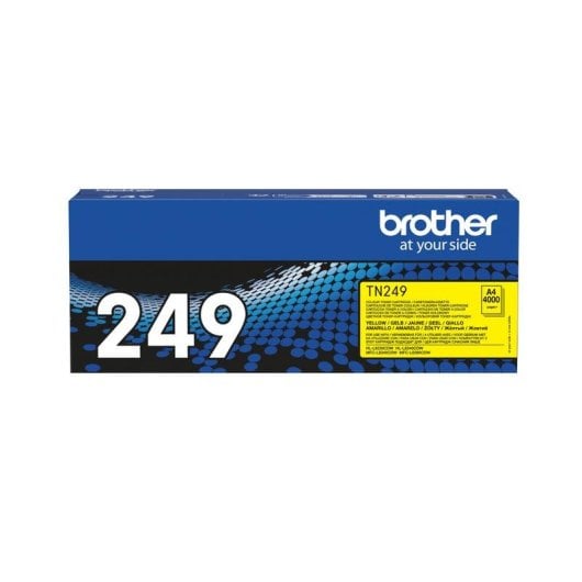 Toner Brother TN-249Y Jaune Haute Capacité pour Imprimantes LED