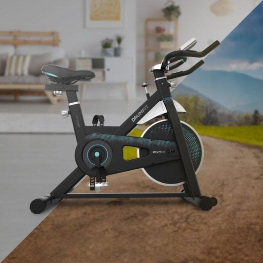 Cecotec Drumfit Indoor 13000 Delfos Bicicleta Estática con Volante de Inercia 13Kg