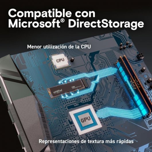 Crucial T500 2 TB SSD M.2 PCI Express 4.0 TLC NVMe
