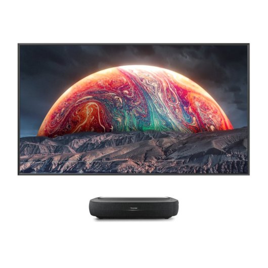 Hisense 100L9HD Proyector Láser de Alcance Ultracorto 4K UHD HDR10+ 3000 lúmenes 100"