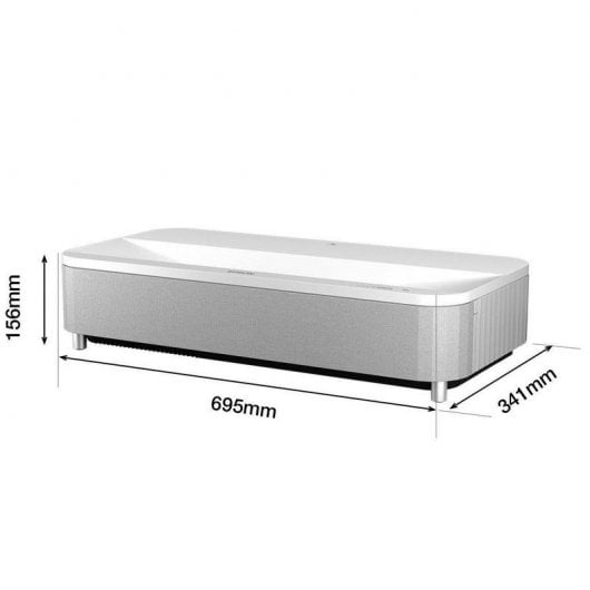 Epson EH-LS800B Proyector de Alcance Ultracorto ANSI 3LCD 4K PRO-UHD 4000 Lúmenes Blanco