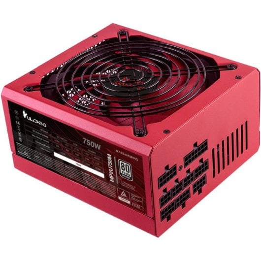 Mars Gaming MPVU750M 750W 80 Plus Silver Full Modular Rojo