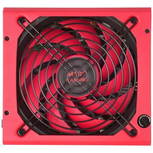 Mars Gaming MPVU750M 750W 80 Plus Argento completamente modulare Rosso