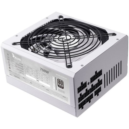 Mars Gaming MPZE750M 750W 80 Plus Argent Entièrement Modulaire Blanc