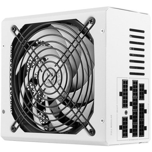 Mars Gaming MPZE750M 750W 80 Plus Argento completamente modulare Bianco