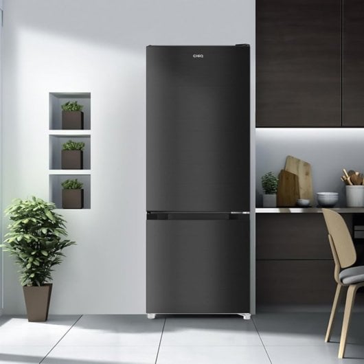 CHiQ FBM205L42 Frigorífico Combi E Acero Inoxidable Oscuro
