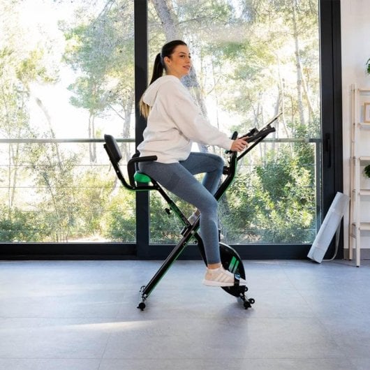 Cecotec Drumfit X-bike 3000 Neo Pro Bicicleta Estática Plegable con Volante de Inercia de 3Kg