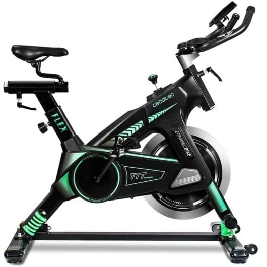 Cecotec Ultraflex 25 X Bicicleta Indoor Profesional con Volante de Inercia 25 Kg Ultraflex Negro