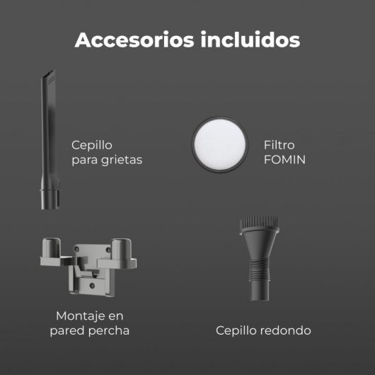 AENO SC1 Akku-Stiel-/Handstaubsauger 120 W Schwarz