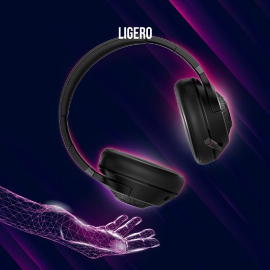 Lorgar NOAH 701 Auriculares Gaming Bluetooth Negros