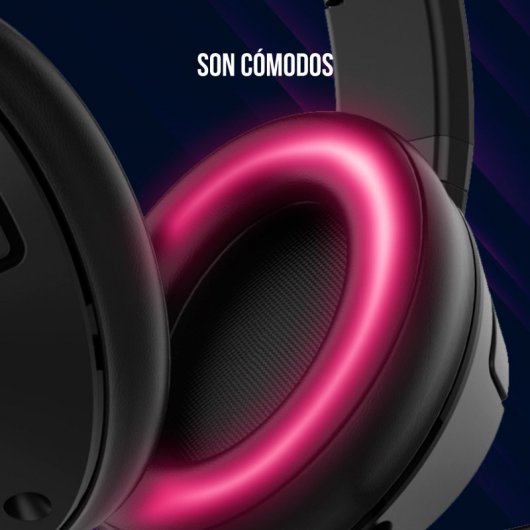 Lorgar NOAH 701 Auriculares Gaming Bluetooth Negros