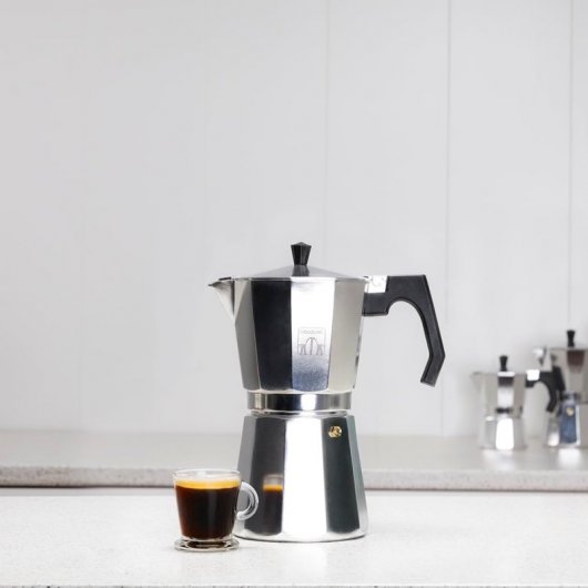 Cecotec Mokclassic 1200 Shiny Cafetera Italiana 12 Tazas para Todas las Cocinas