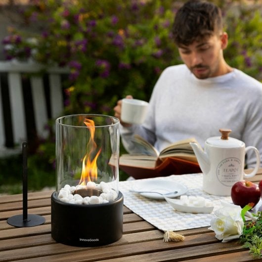 Innovagoods Heatfir Lareira de Mesa de Bioetanol Decorativa