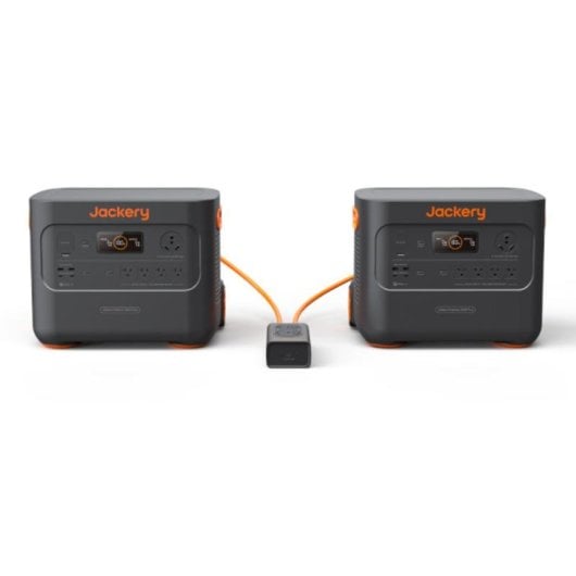 Estação de energia Jackery Explorer 2000 Plus 2042,8Wh 1 porta AC 2 portas USB-A 2 portas USB-C Bateria LiFePO4 Tela LCD Expansível