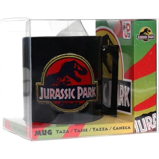 Tazza Jurassic Park Logo Iconico Design Esclusivo Tazza Jurassic Park Logo Iconico Design Esclusivo