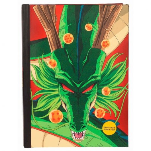 SD Toys Carnet Dragon Ball Z avec lumière Shenron
