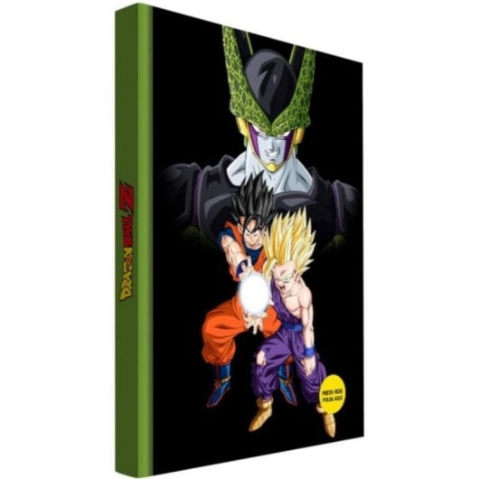 Libreta Dragon Ball Z A5 avec Éclairage LED Intégré et Design Collectible