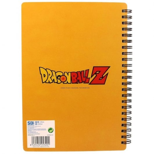 SD Toys Dragon Ball Z Libreta Efecto 3D Saiyans