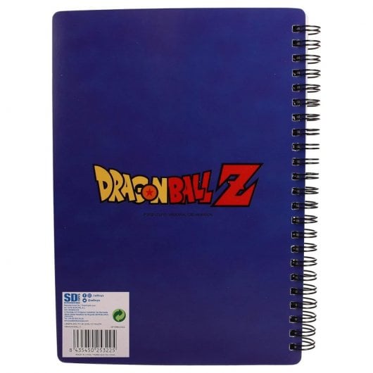 SD Toys Dragon Ball Z Carnet à Effet 3D Goku vs Vegeta
