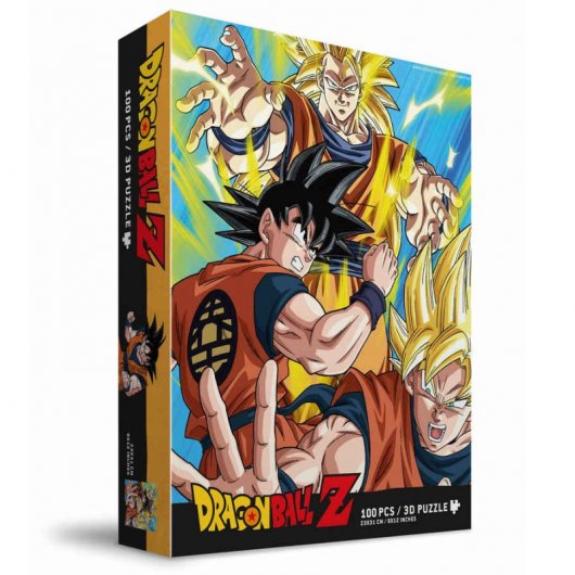 SD Toys Dragon Ball Z Puzzle 100 Effet 3D Goku Saiyan