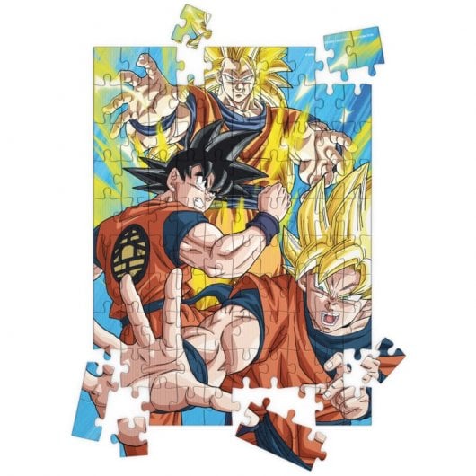 SD Toys Dragon Ball Z Puzzle 100 Effet 3D Goku Saiyan