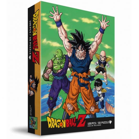 SD Toys Dragon Ball Z Puzzle 100 Efeito 3D Namek Heroes