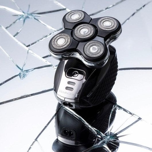 Glatzenrasierer Remington XR1500 Kabellos 50min Nass- und Trockenrasur 5 Scherköpfe