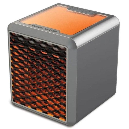Aquecedor Cerâmico Klack Handy Heater 1500W Silencioso Portátil Luz Ambiente