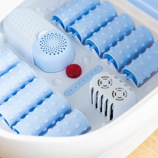 Spa pour les pieds pliable Innovagoods Footopy avec rouleaux et hydromassage