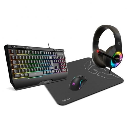 Epical-Q Pack Gplus56 AMD Ryzen 7 5800X/32GB/1TB SSD/RTX 4060 + Monitor 24" FHD 165Hz + Combo Gaming