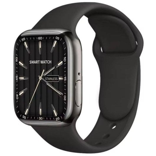 Klack Watch 9 Max Bluetooth 2.19" Ecrã Preto Resistência Água Monitor Cardíaco Sono SpO2