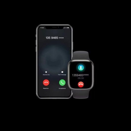 Klack Watch 9 Max Bluetooth 2.19" Ecrã Preto Resistência Água Monitor Cardíaco Sono SpO2