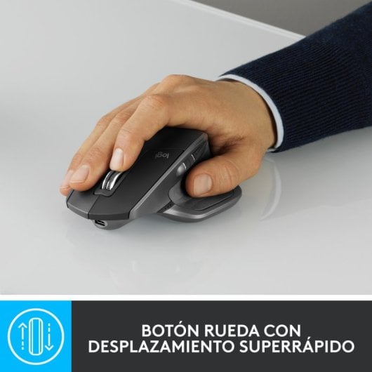 Mouse wireless Logitech MX Master 2S 4000 DPI Nero
