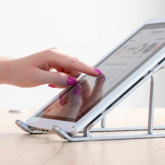 Support pour ordinateur portable pliable et réglable Innovagoods Flastan