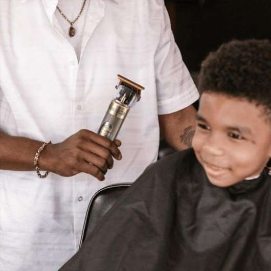 Máquina de Cortar Cabelo Multifunções Klack 3 em 1 Sem Fios USB-C 90min 3 Pentes