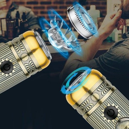 Máquina de Cortar Cabelo Multifunções Klack 3 em 1 Sem Fios 90min 3 Pentes Lâminas Precisão USB-C