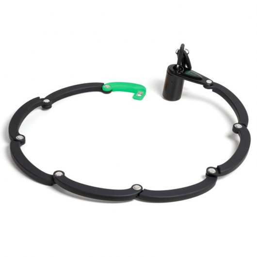 Youin MA1019 Candado Plegable LED de Aleación de Acero y Resistente al Agua