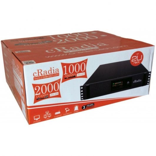 Cradia Luanda SAI Rack 2000VA 1200W