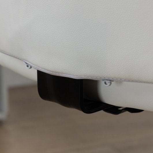 Vinsetto Silla de Oficina sin Brazos Blanco